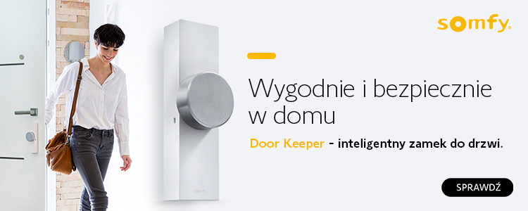 Bezpieczeństwo na jeszcze wyższym poziomie. Somfy przedstawia nowy smart zamek Door Keeper!
